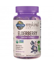 Mykind Organics Elderberry Gummy - Bezinka -120 vegan gumových vitamínů